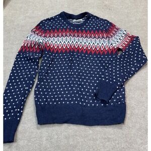 VTG Espirit L Nordic Alpaca Wool Blend Sweater Ski Aspen Outdoor Cozy